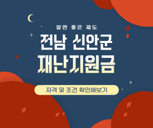 신안군 재난지원금 썸네일이미지