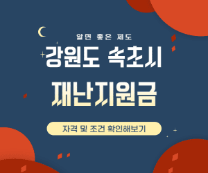 속초시 희망지원금 썸네일이미지