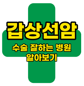 갑상선암 수술 잘하는 병원 썸네일이미지