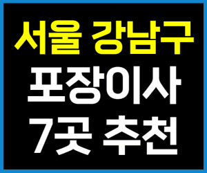 서울 강남구 포장이사